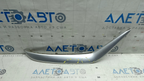 Left rear bumper molding Kia Niro 17-19 HEV silver, broken mount, scratches