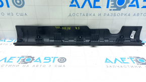 Front right inner door sill trim Kia Niro 17-22 HEV, PHEV black, scratches, crack