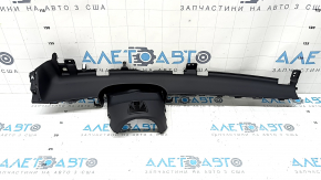Left front panel trim for Hyundai Tucson 25-26 with steering column frame, for camera, black