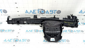 Left front panel trim for Hyundai Tucson 25-26 with steering column frame, for camera, black