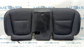 Rear seat cushion 2nd row Hyundai Tucson 25-26 black leather, heated, perforated, wrinkled, needs cleaning