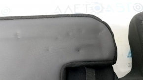 Rear seat cushion 2nd row Hyundai Tucson 25-26 black leather, heated, perforated, wrinkled, needs cleaning