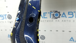 The trunk door is bare Hyundai Tucson 22-26 Korea electric, blue PS8, dented