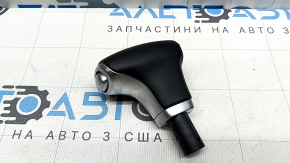 Gear knob Kia Niro 17-22 HEV, PHEV black leather, worn, scratches
