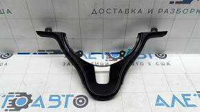 Steering wheel cover Kia Niro 17-21 black gloss, 2 parts