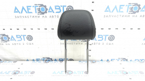 Front right headrest VW Tiguan 22-24 black leather, white stitching