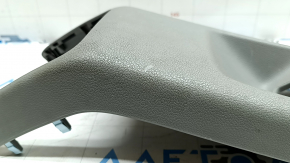 Rear center console trim Kia Niro 17-19 HEV, PHEV light gray, scratches