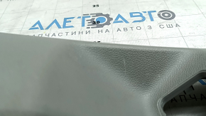 Rear center console trim Kia Niro 17-19 HEV, PHEV light gray, scratches