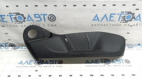Passenger seat control cover for VW Tiguan 18-24, black, for manual transmission, scratched