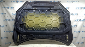 Bare hood Volvo XC90 16-26 aluminum, type 1, blue 467, in glue, scratches