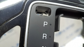 Kia Niro 17-19 HEV, PHEV center console trim, light gray, gloss black, for parking sensors button with park assist, without indicator, scratches, dents