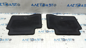 Set of floor mats fabric Kia Niro 17-22 HEV, PHEV black