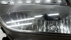 Left fog light Kia Niro 17-19 HEV, PHEV sand, broken mount