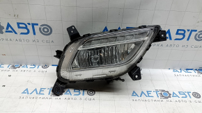 Right fog light Kia Niro 17-19 HEV, PHEV broken mount, sand