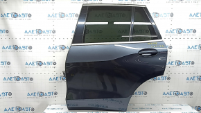 Rear left door assembly BMW X5 G05 19-26 tinted, keyless, graphite C27, bump, scratches on the linings