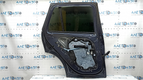 Rear left door assembly BMW X5 G05 19-26 tinted, keyless, graphite C27, bump, scratches on the linings