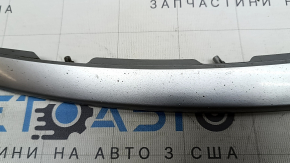 Right front bumper lower grille molding Kia Niro 17-19 HEV silver, without grille, sand, chipped