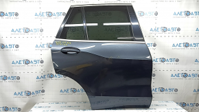 Rear right door assembly BMW X5 G05 19-26 tinted, keyless, graphite C27, nicks, scratches, scratches on the linings