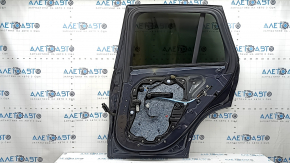 Rear right door assembly BMW X5 G05 19-26 tinted, keyless, graphite C27, nicks, scratches, scratches on the linings