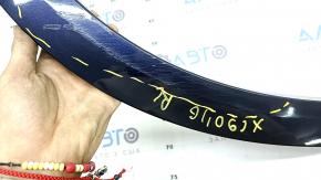 Rear left fender arch trim Volvo XC90 16-26 HEV narrow uf03, blue, worn
