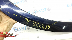 Rear left fender arch trim Volvo XC90 16-26 HEV narrow uf03, blue, worn