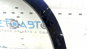 Front left fender arch trim Volvo XC90 16-26 HEV narrow uf03, blue, scratches, worn