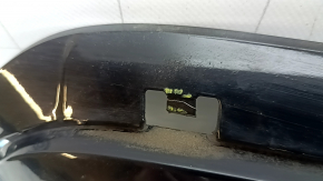 Radiator grille Kia Niro 17-19 HEV, PHEV frame black gloss, black gloss with chrome molding, chips, pokes, scratches, sand, broken fasteners