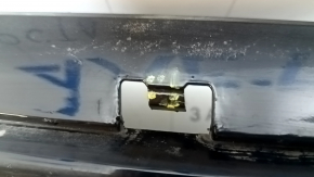 Radiator grille Kia Niro 17-19 HEV, PHEV frame black gloss, black gloss with chrome molding, chips, pokes, scratches, sand, broken fasteners