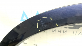 Front right fender arch trim Volvo XC90 16-26 HEV narrow uf03, blue, scratches