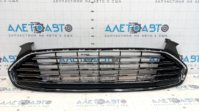 Radiator grille assembly with frame for Ford Fusion mk5 13-16 with chrome