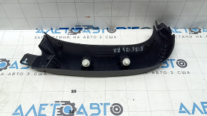 Right trunk door trim Kia Niro 17-22 black, scratches