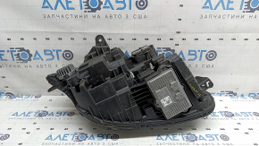 Left front headlight assembly Volvo XC90 16-17 LED, needs polishing, scratches