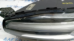 Left front headlight assembly Volvo XC90 16-17 LED, needs polishing, scratches