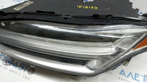 Left front headlight assembly Volvo XC90 16-17 LED, needs polishing, scratches