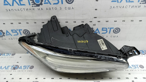 Front right headlight assembly Volvo XC90 16-17 LED, needs polishing, scratches, cobwebs, chips