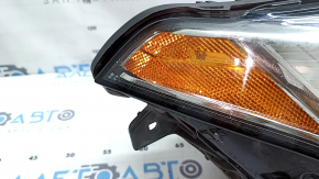 Front right headlight assembly Volvo XC90 16-17 LED, needs polishing, scratches, cobwebs, chips