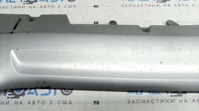 Volvo XC90 16-19 front bumper lip trim, scratched, worn