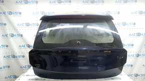 The trunk door is bare with glass for Volvo XC90 16-22 blue 467, with a spoiler, brake light, trapezoid