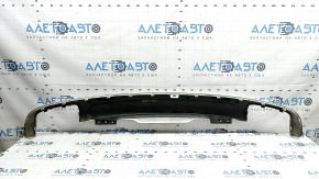 Lower rear bumper trim for Volvo XC90 16-21, chrome-plated, without towbar, scratches, chips