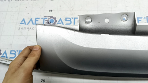 Lower rear bumper trim for Volvo XC90 16-21, chrome-plated, without towbar, scratches, chips