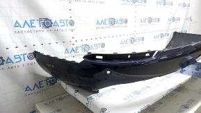 Rear bare bumper, lower part, Volvo XC90 16-25, for parking sensors, blue
