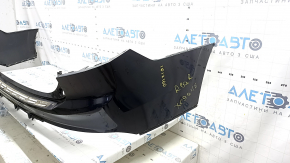 Rear bumper bare upper part Volvo XC90 16-19 without autoparking, blue