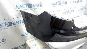 Rear bumper bare upper part Volvo XC90 16-19 without autoparking, blue