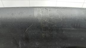 Front bumper lip Kia Niro 17-19 HEV, PHEV structure, scratches, nicks, itching, scuffed