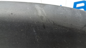 Front bumper lip Kia Niro 17-19 HEV, PHEV structure, scratches, nicks, itching, scuffed