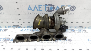 Turbocharger assembly with manifold BMW 5 G30 17-23 2.0T, 530e hybrid 105k, axial play