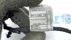 The wiring of the front bumper of the BMW X5 G05 19-19 for parking sensors and fog lights, the connector of the ambient air temperature sensor is broken