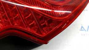 Left outer fender light Volvo XC90 16-26 LED, light, scratches, chips, cracked glass