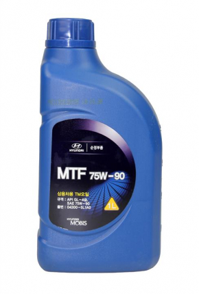 Hyundai transmission oil for manual transmission 75w-90 gl-3/4, 1l, synthetic