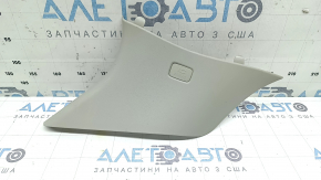 Left rear upper rear pillar trim Volvo XC90 16-26 gray, with plug, scratches
